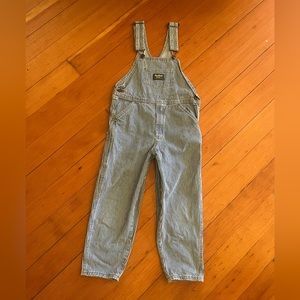 80s vintage railroad stripe Osh kosh overalls made in USA